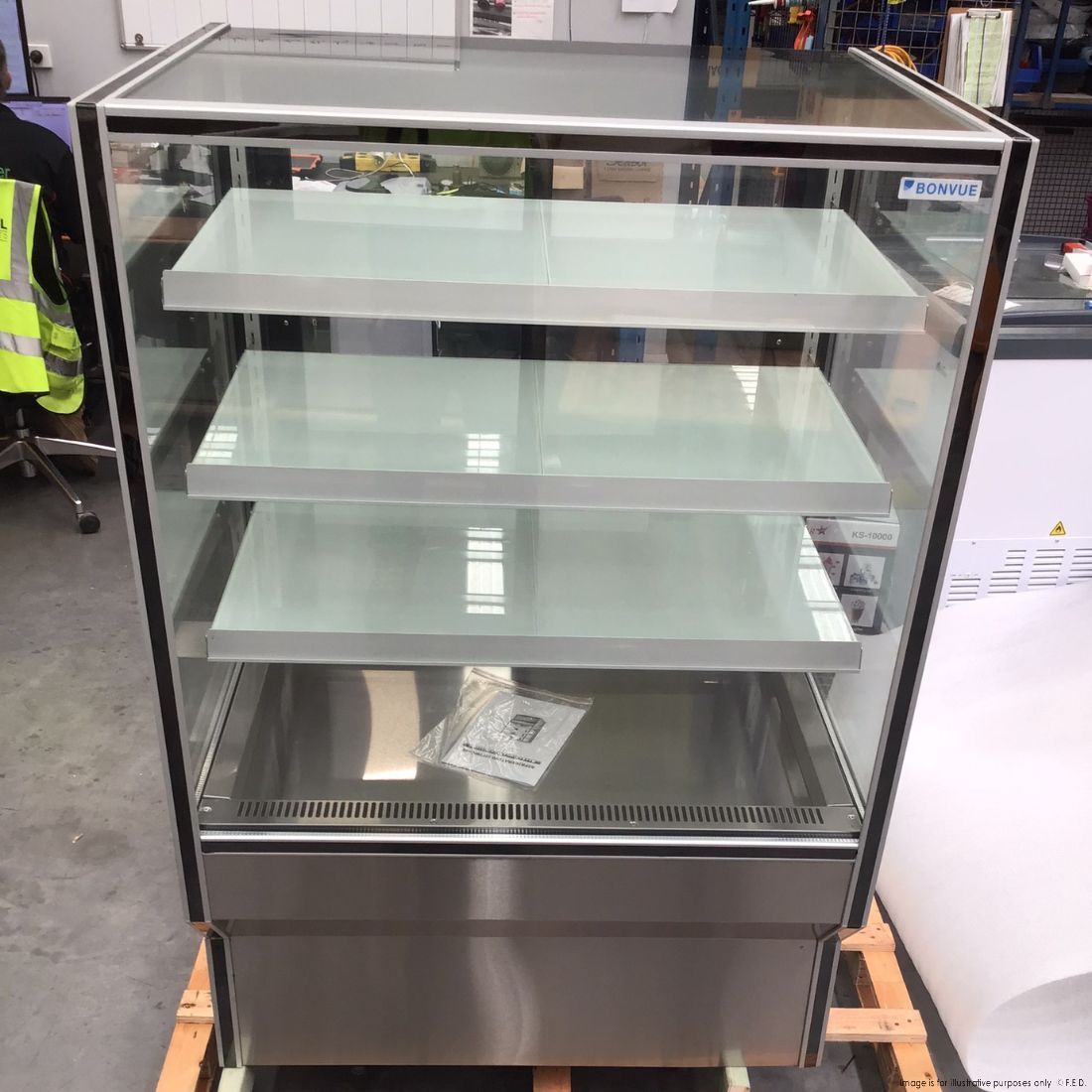 Ex Showroom: Bonvue Complex Chilled Square Display C910-3S-NSW2087