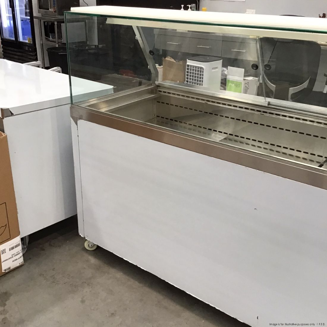 2NDs: Thermaster Cold Salad &amp; Noodle Bar 6x1/1 GN Pans - PG210FA-XG-NSW2133