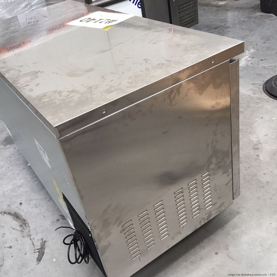 CLEARANCE - Thermaster Stainless Steel Double Door Workbench Fridge - TL1500TN-NSW2140
