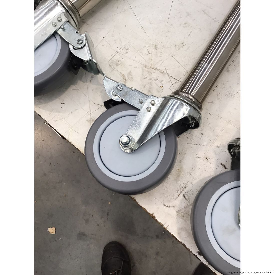 2NDs: Castor &amp; Leg Kit LC-01/A-NSW2097