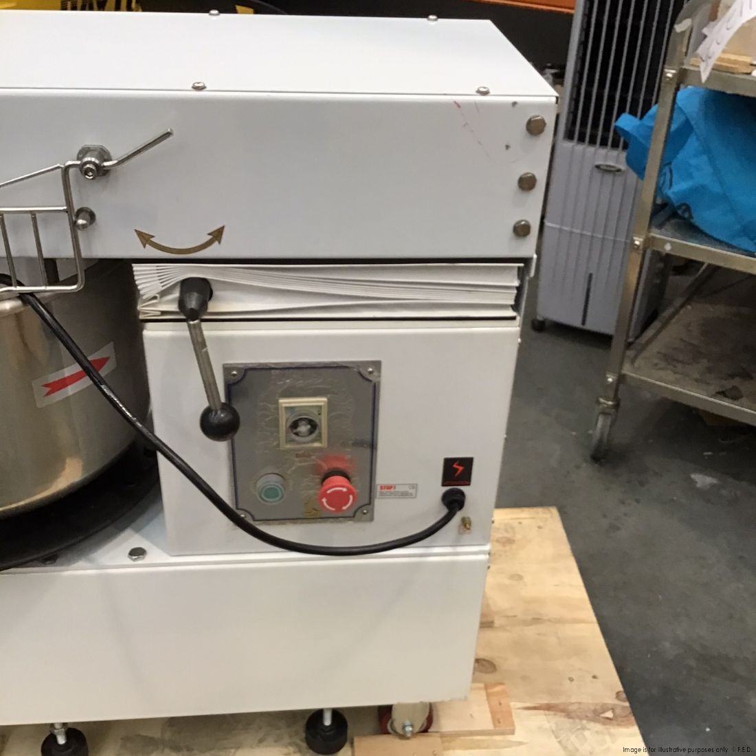 2NDs: Yasaki Tilting Head Removable Bowl 30L Spiral Mixer HTD-30L-NSW2130