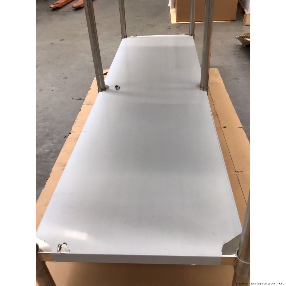 CLEARANCE - Modular System Stainless Steel Workbench - WB7-2100/A-NSW2135