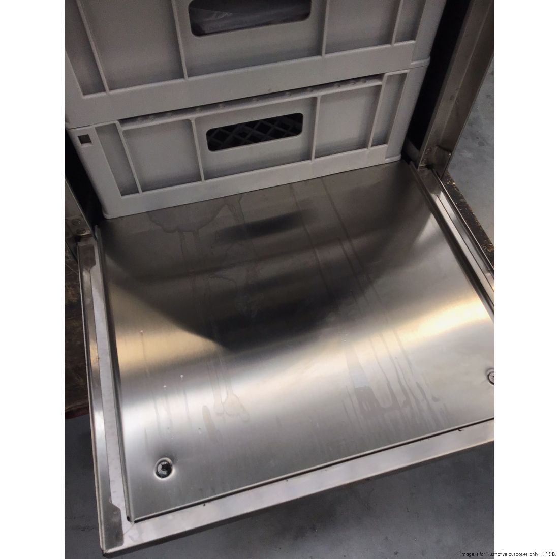 2NDs: Fagor EVO-CONCEPT glass washer with drain pump and detergent &amp; rinse dispenser cold rinse - CO-402BDD-NSW2092