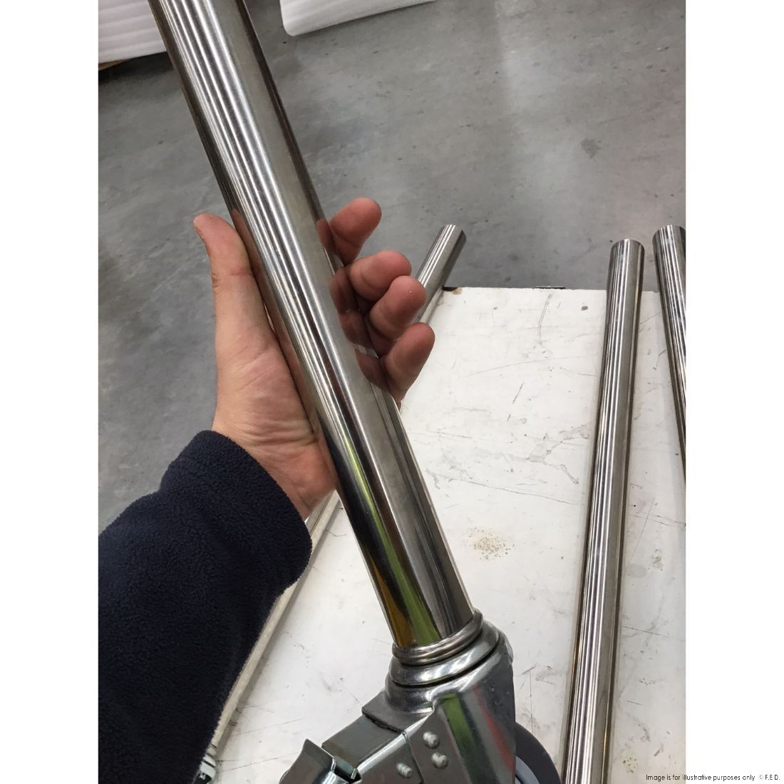 2NDs: Castor &amp; Leg Kit LC-01/A-NSW2097