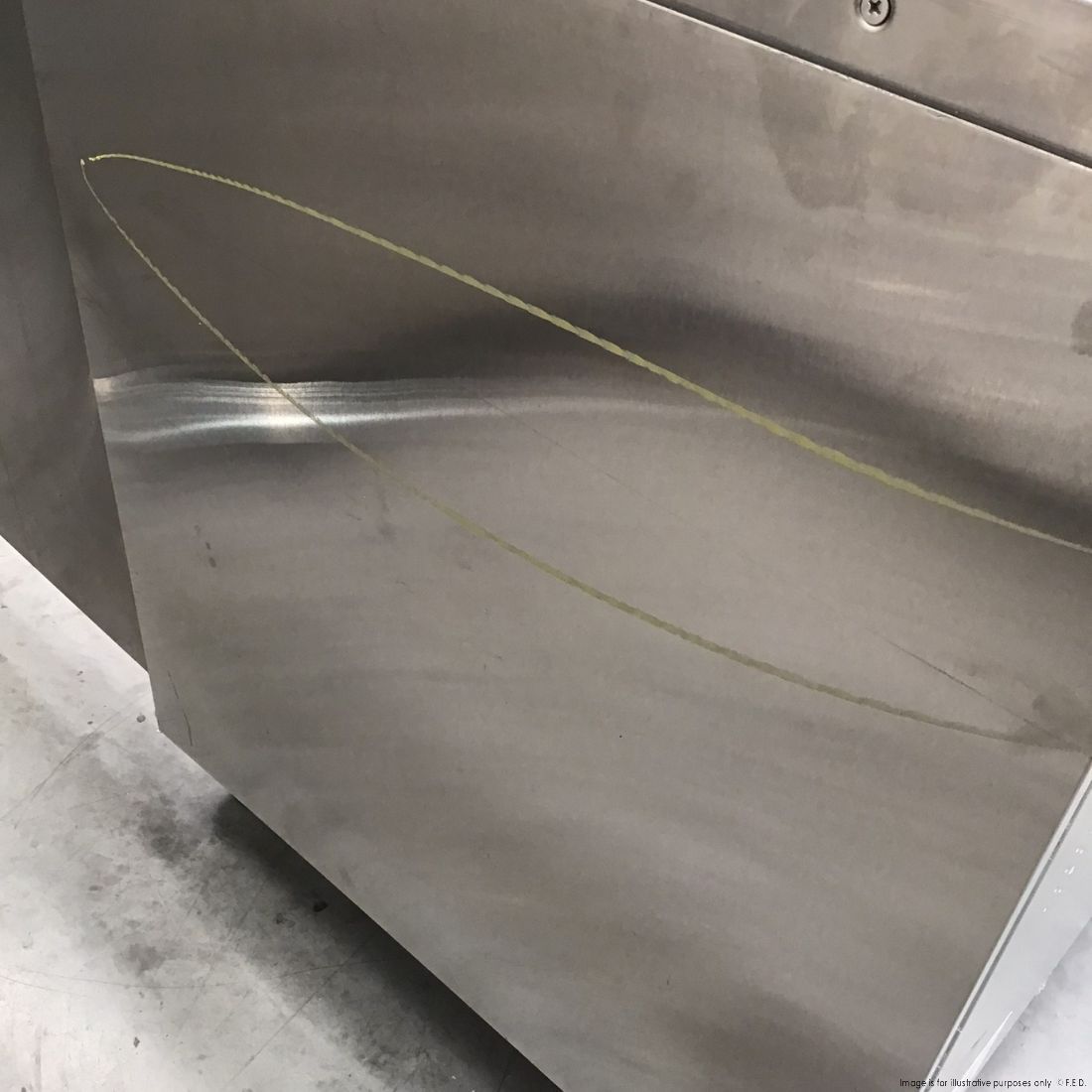 CLEARANCE - Thermaster Stainless Steel Double Door Workbench Fridge - TL1500TN-NSW2140