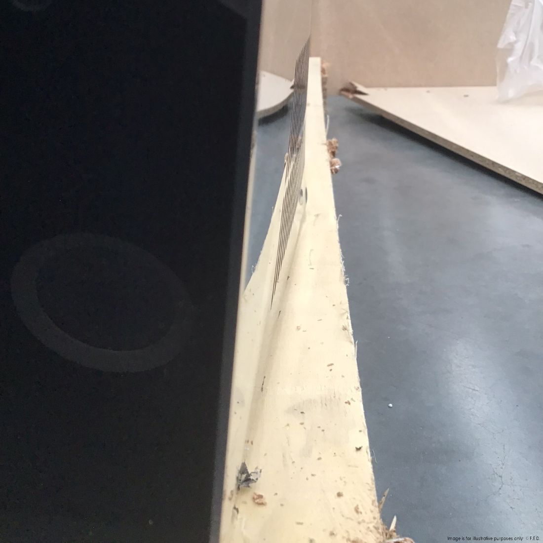 2NDs: Counter top square 2 Shelves Glass cold food display - GN-1200RT-NSW2101