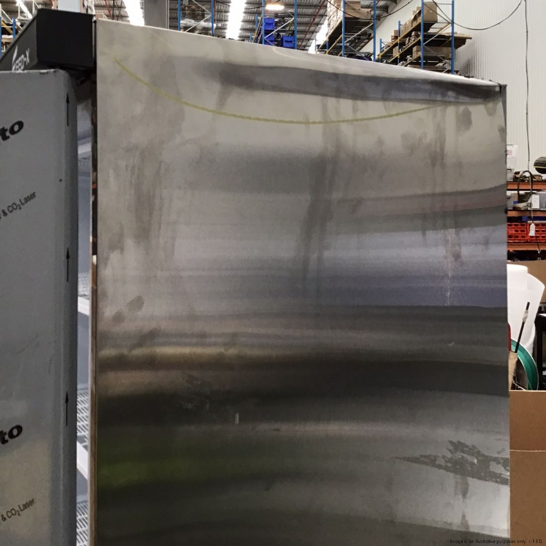 CLEARANCE - FED-X 555L S/S Single Solid Door Freezer - XF600SS-NSW2136