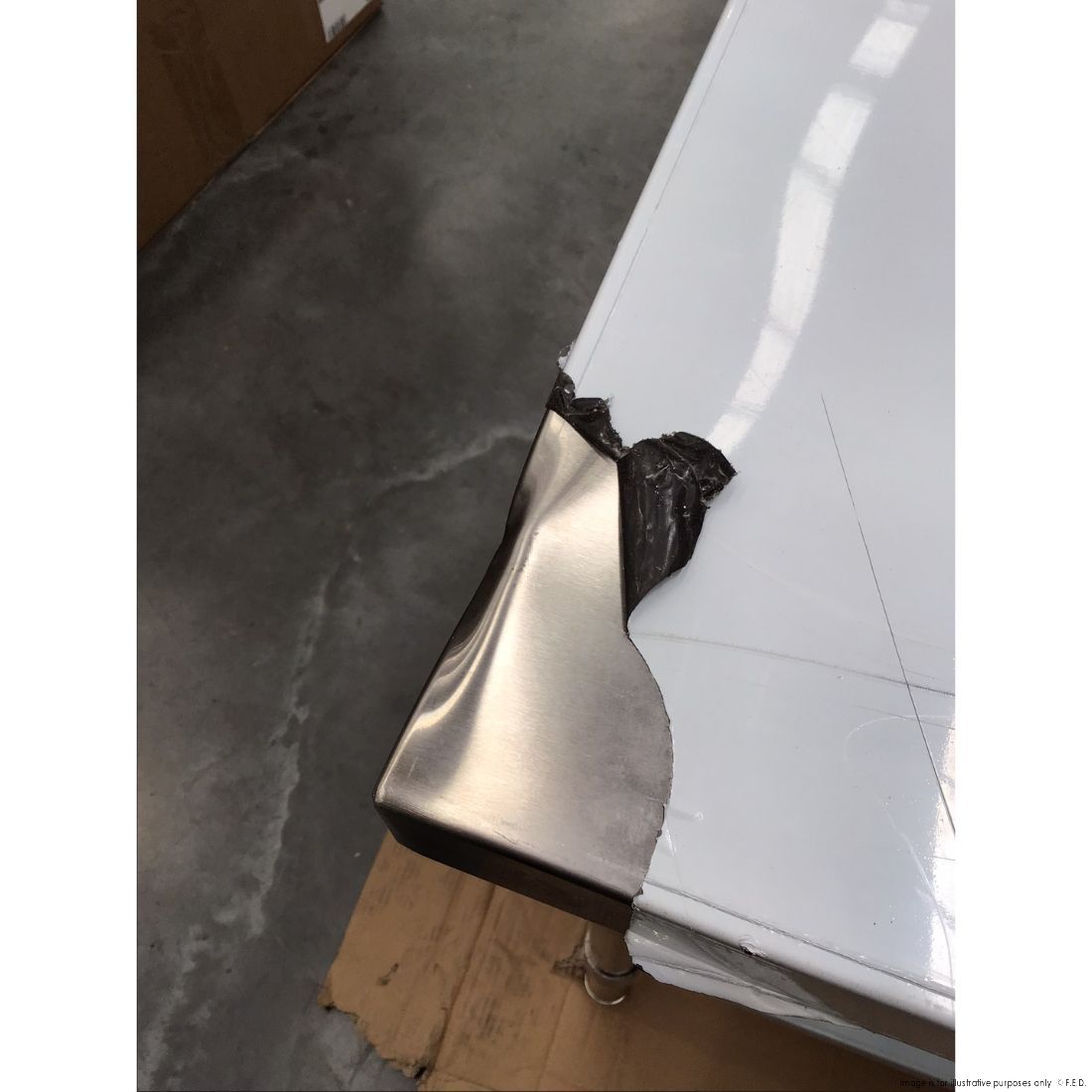 CLEARANCE - Modular System Stainless Steel Workbench - WB7-2100/A-NSW2135