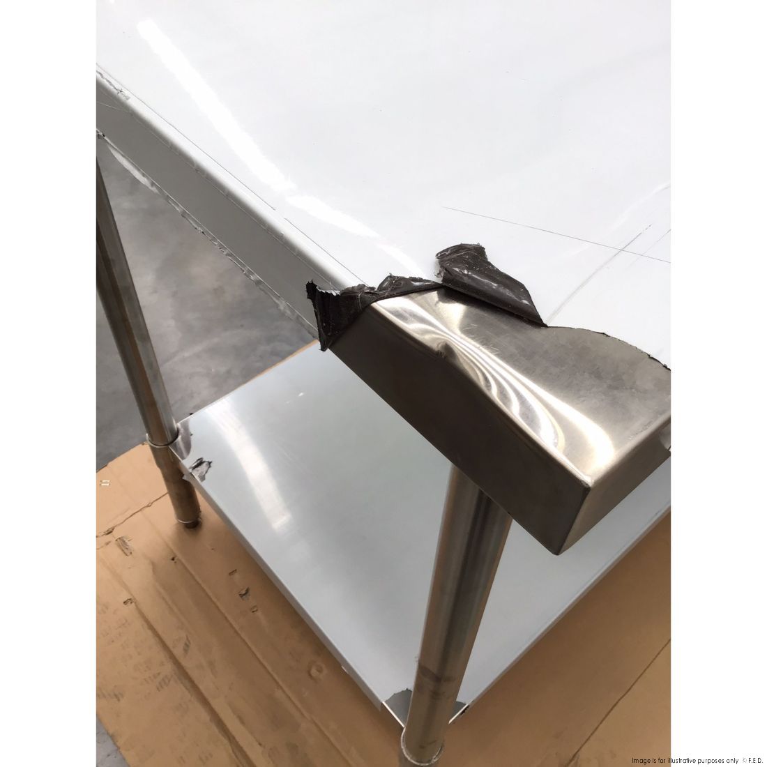 CLEARANCE - Modular System Stainless Steel Workbench - WB7-2100/A-NSW2135