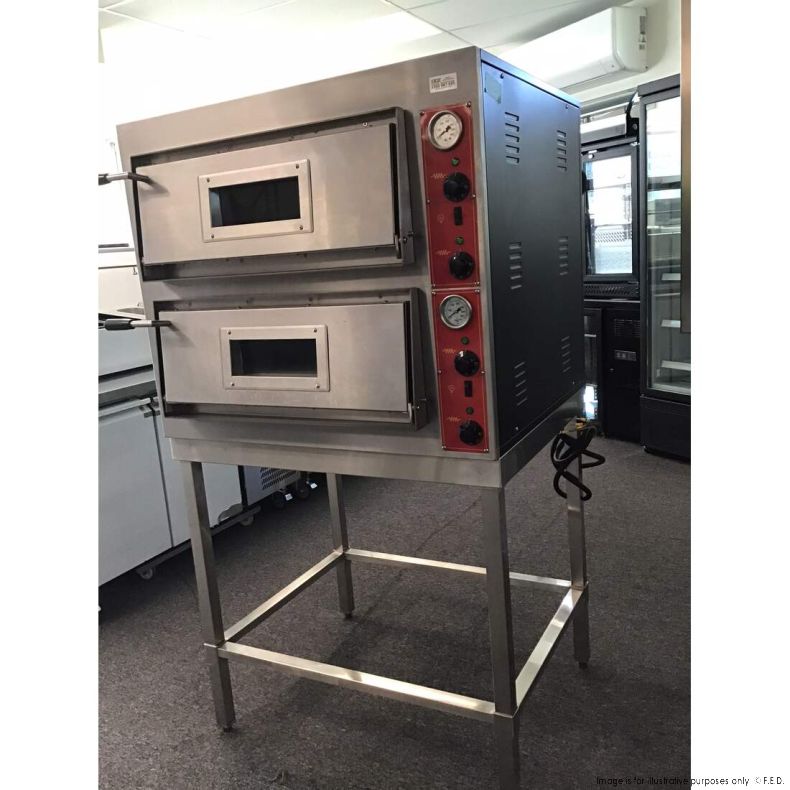 2NDs: Compact Double Pizza Deck Oven EP2S-SA2-1