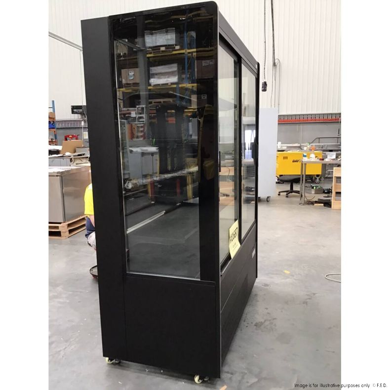 Ex-showroom: Bonvue 4 Shelves Open Chiller with Tempered Glass Doors OD-1580P-NSW1687