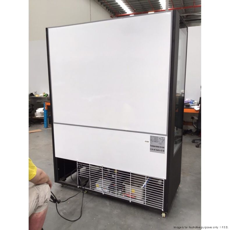 Ex-showroom: Bonvue 4 Shelves Open Chiller with Tempered Glass Doors OD-1580P-NSW1687