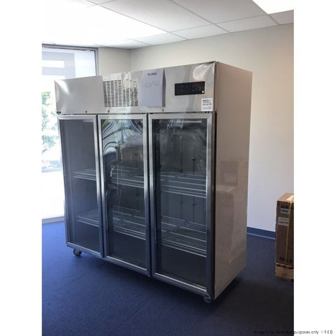 2NDs: Three Door Upright Display Fridge SUCG1500-SA10-1