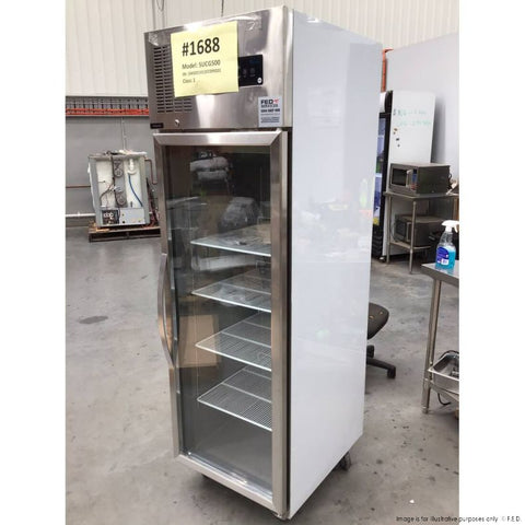 Ex-showroom: Single Door Upright Display Fridge SUCG500-NSW1688