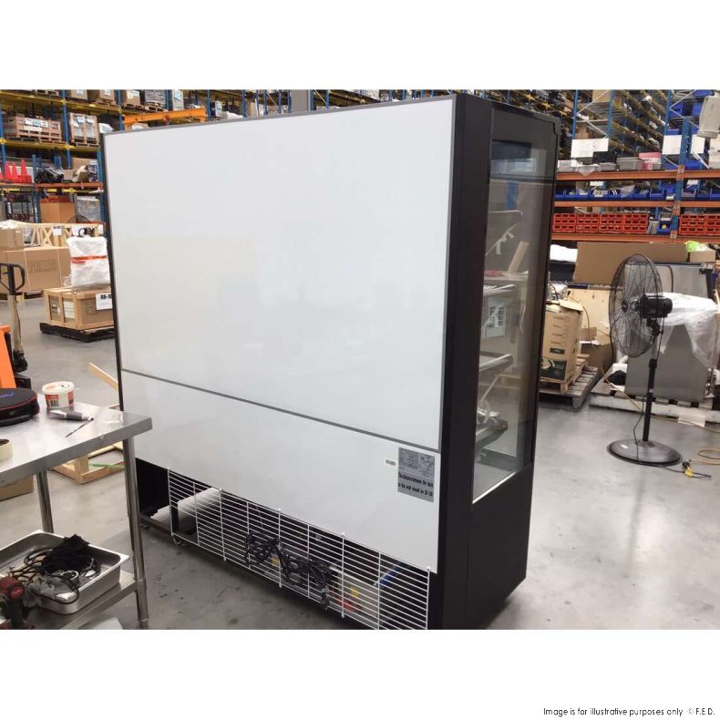 Ex-showroom: Bonvue 4 Shelves Open Chiller with Tempered Glass Doors OD-2080P-NSW1704