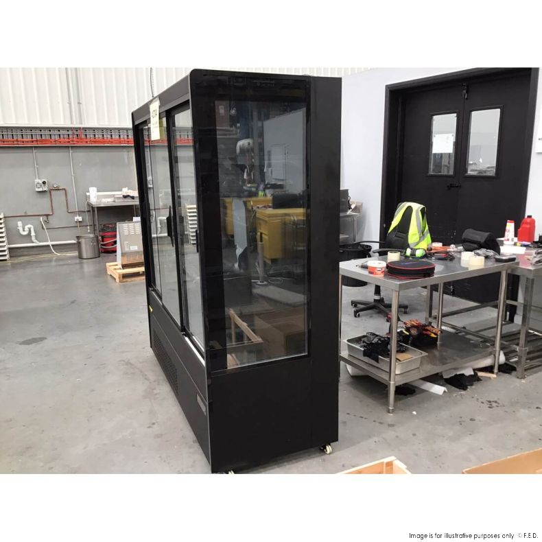 Ex-showroom: Bonvue 4 Shelves Open Chiller with Tempered Glass Doors OD-2080P-NSW1704