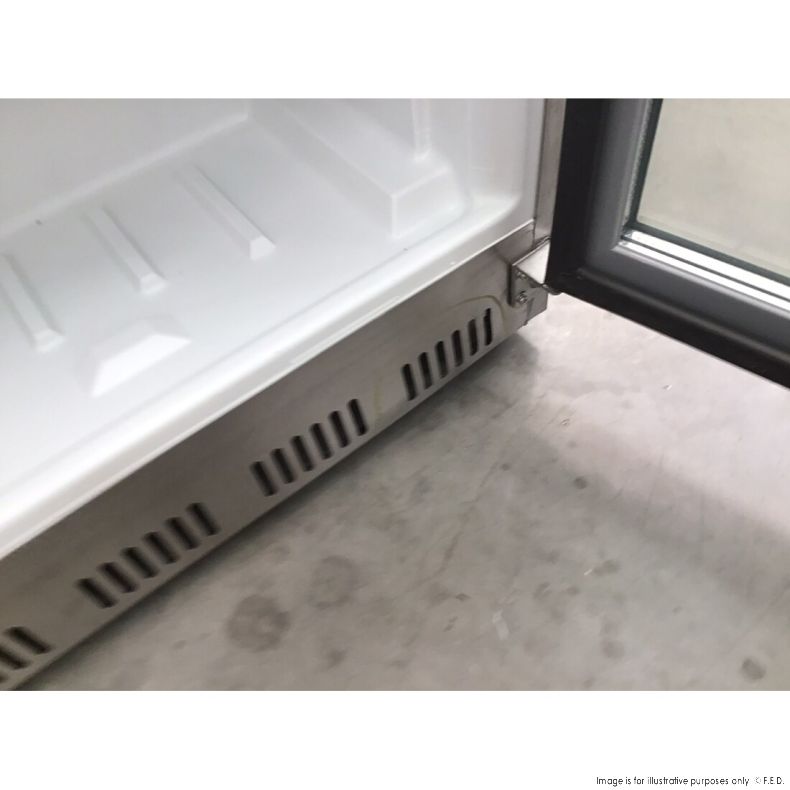 2NDs: Display Freezer with Glass Door HF200G S/S-NSW1707
