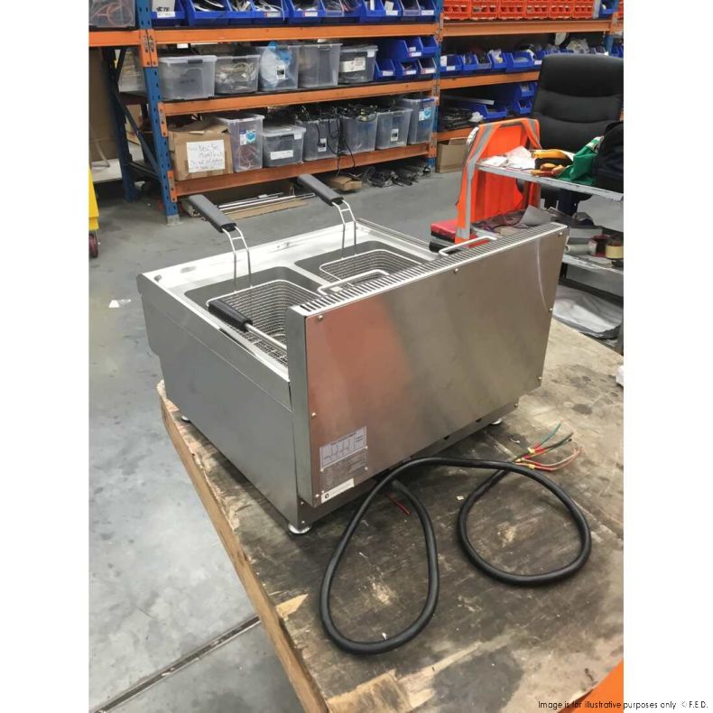 Ex-Showroom: Electric Fryer JUS-TEF-2-NSW1619