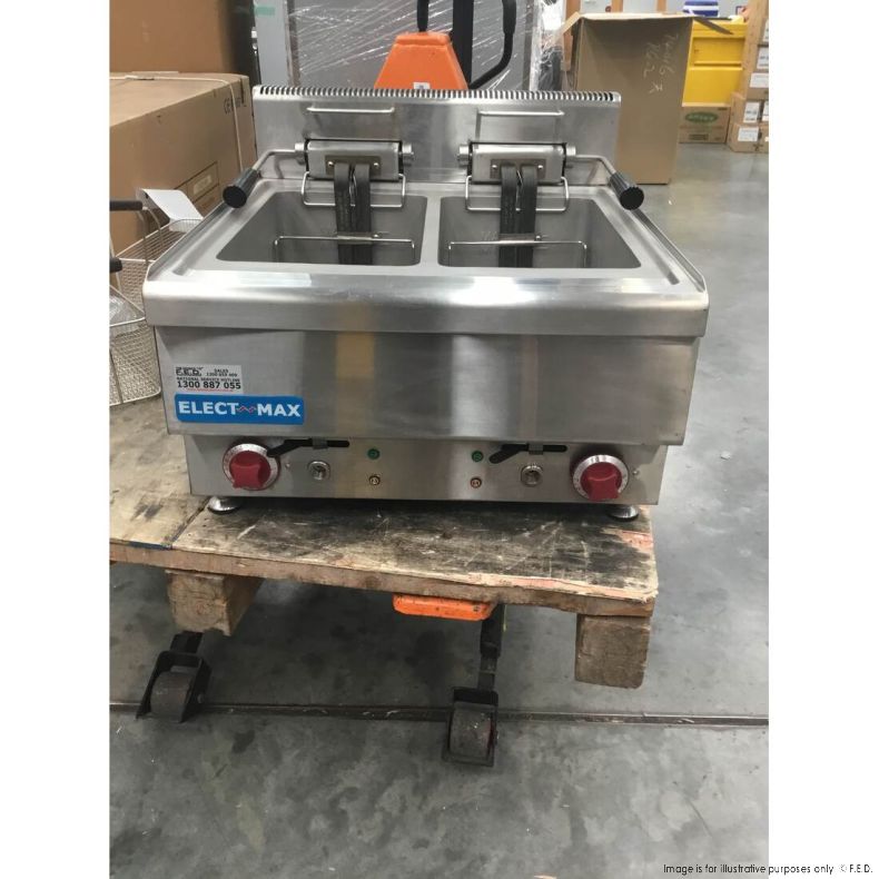 Ex-Showroom: Electric Fryer JUS-TEF-2-NSW1619