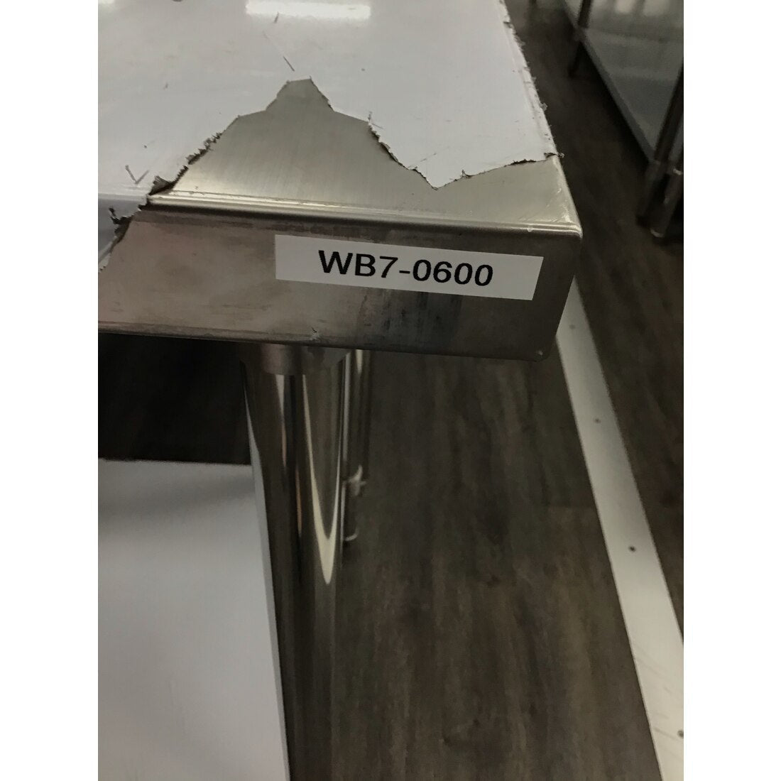 2NDs: Stainless Steel Workbench WB7-0600/A-VIC143