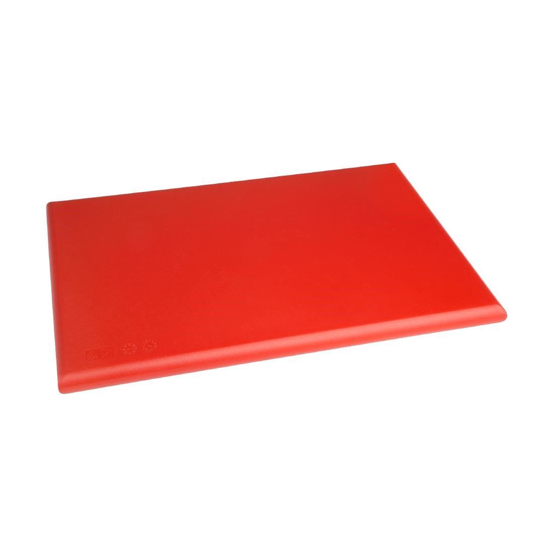 Hygiplas Extra Thick High Density Chopping Board Red - 450x300x20mm - J034