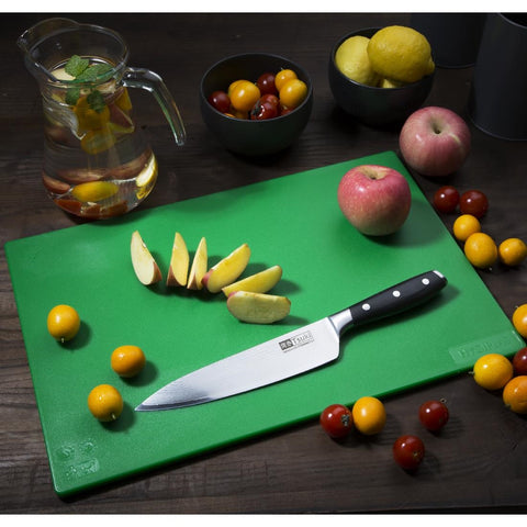 Hygiplas Low Density Chopping Board Green - 450x300x10mm - J253