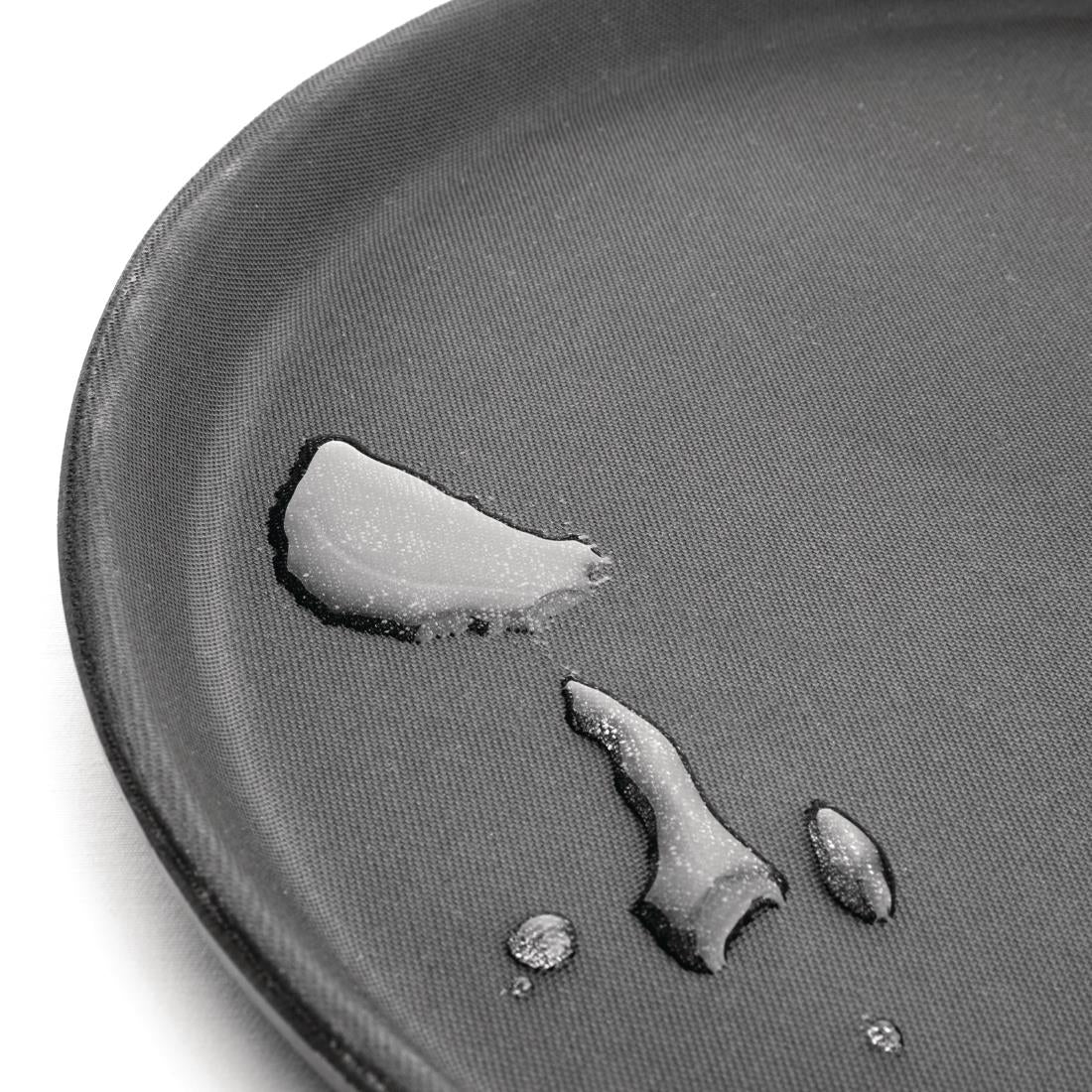 Olympia Kristallon Fibreglass Round Anti-Slip Bar Tray large - J847