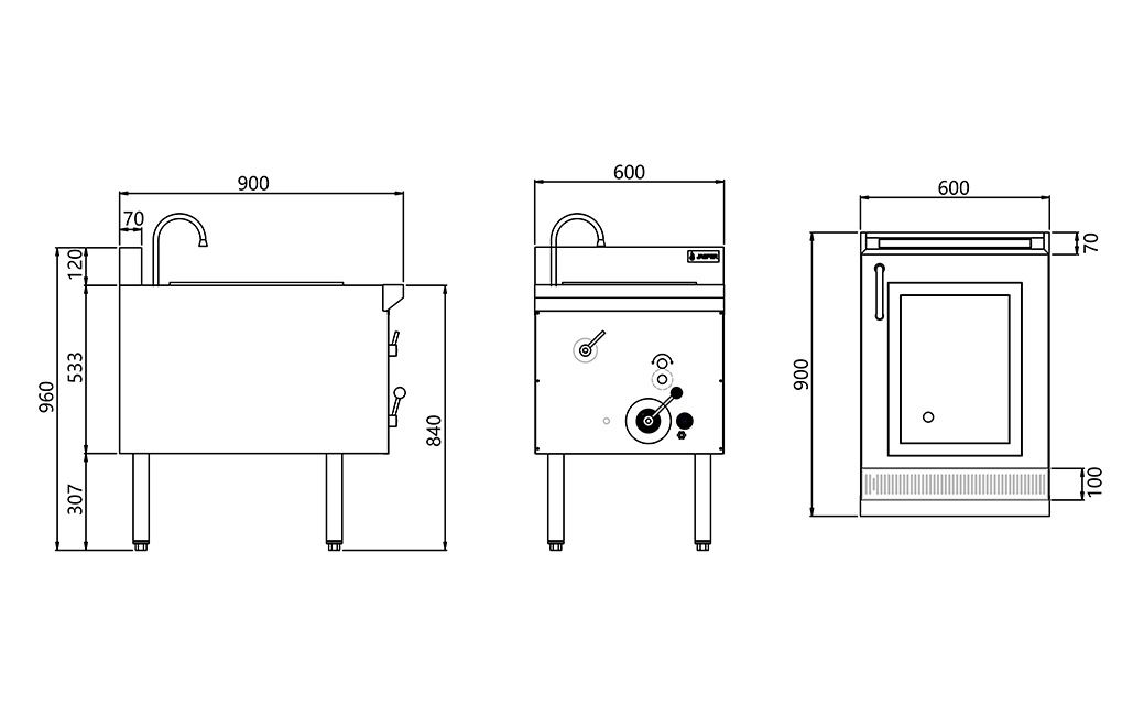 Jasper Multi-Function Cooker - LPG