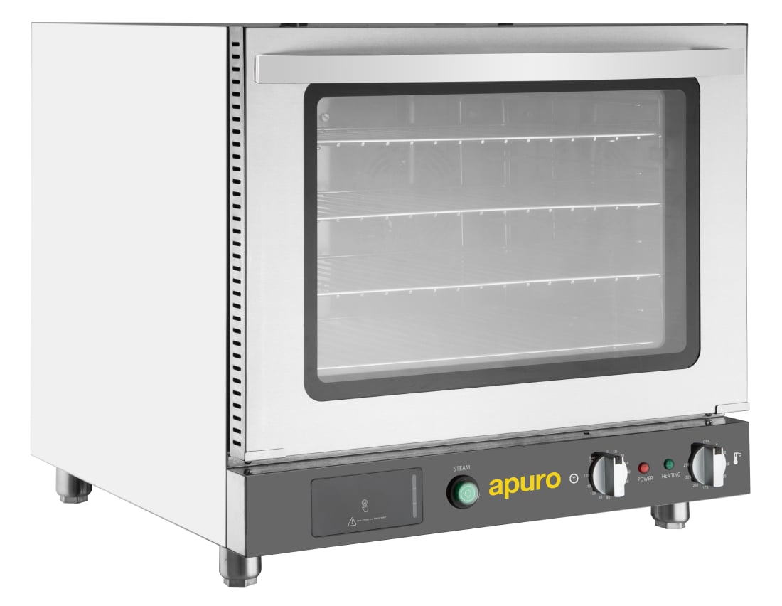 Apuro Bakery Convection Oven with Steam 66Ltr - JA371-A
