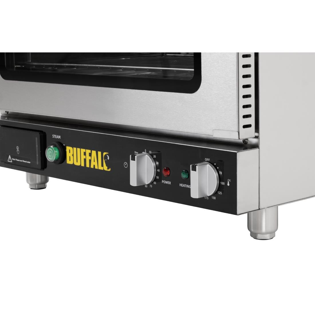 Apuro Bakery Convection Oven with Steam 66Ltr - JA371-A