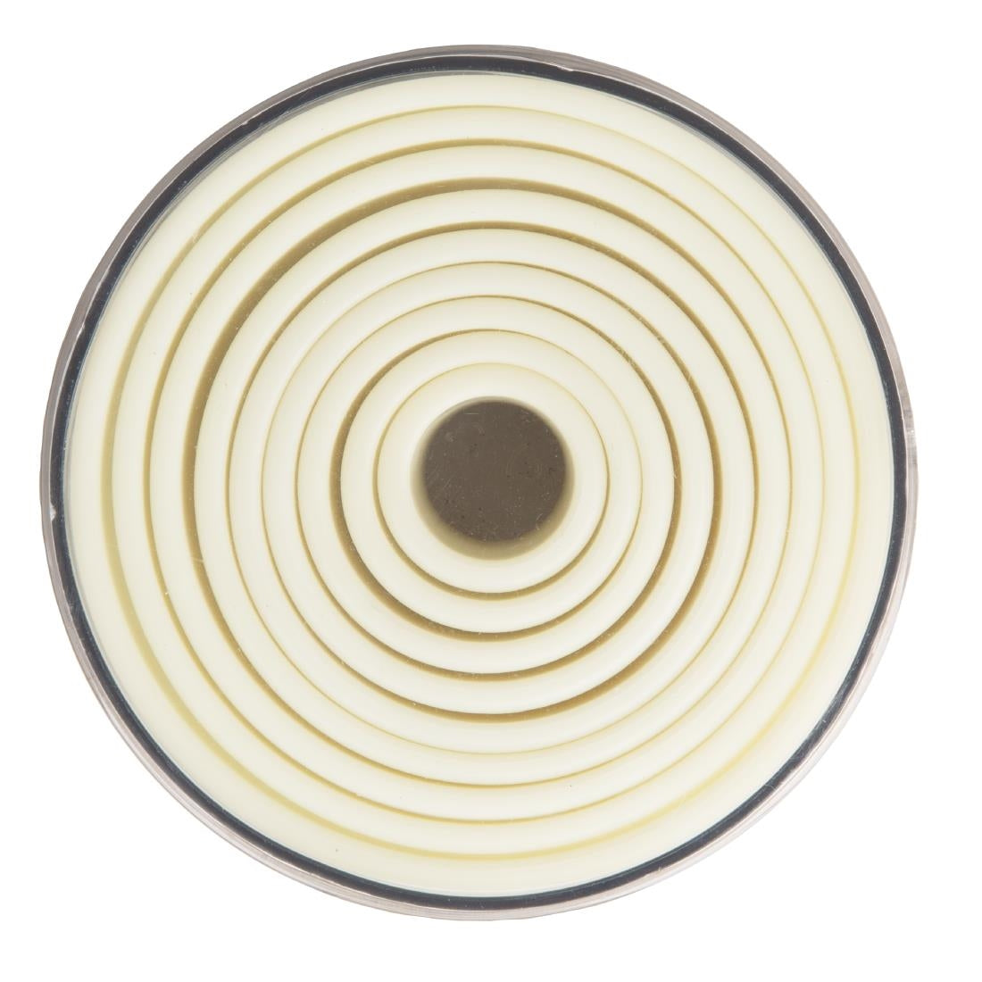 Vogue Plain Round Nylon Pastry Cutters (9 Pack) - JA522