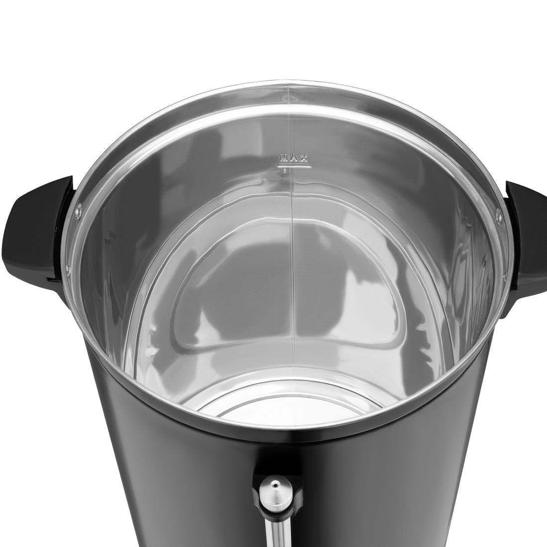 Apuro Energy Saving Water Urn Matt Black 20Ltr - JA862-A