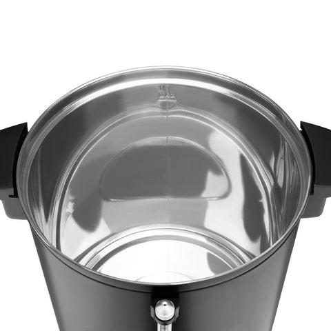 Apuro Energy Saving Water Urn Matt Black 30Ltr - JA863-A