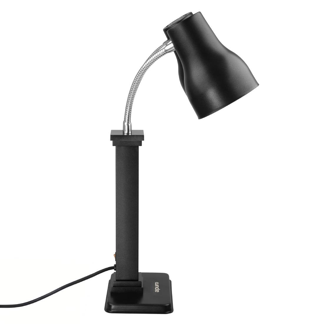 Apuro Double Heat Lamp Carving Station Matt Black 2x250W - JA868-A