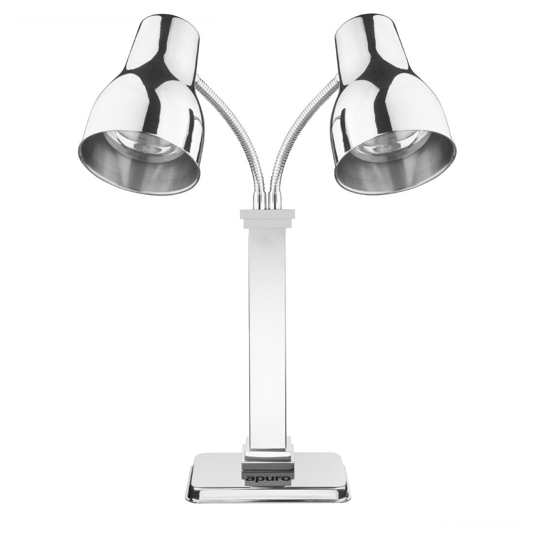 Apuro Double Heat Lamp Carving Station Stainless Steel 2x250W - JA869-A