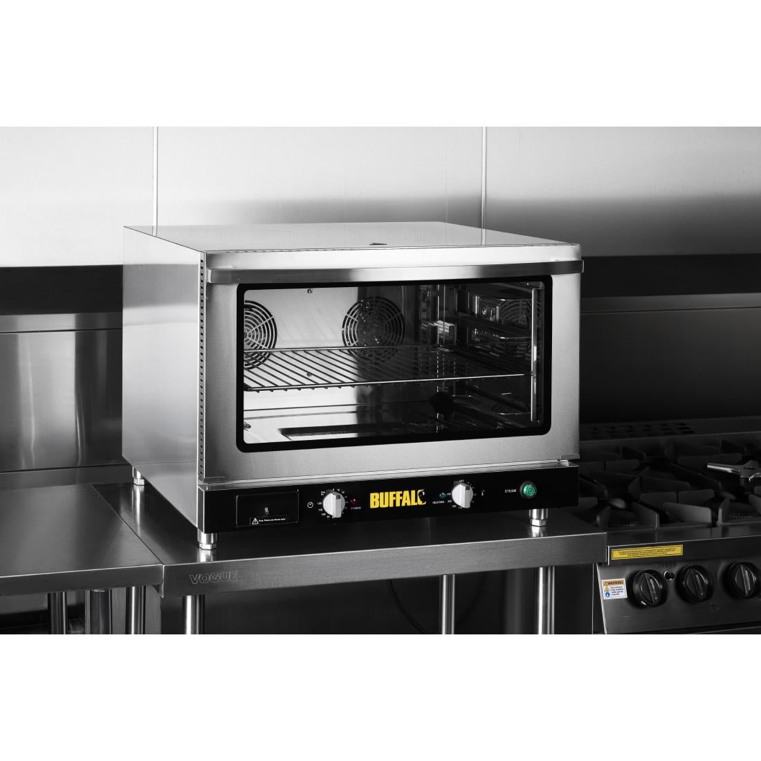 Apuro Bakery Convection Oven with Steam 100Ltr - JB189-A
