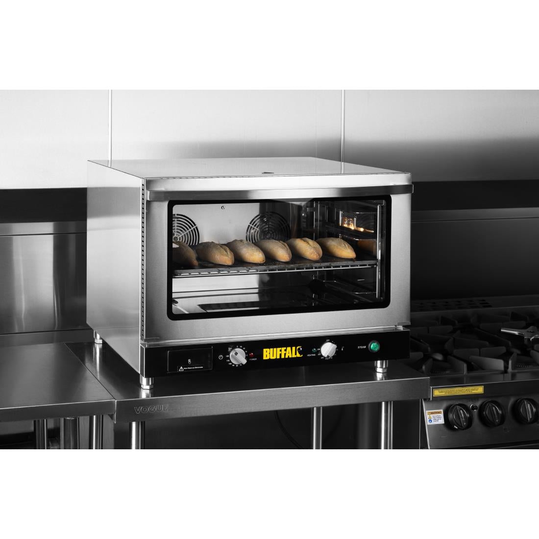 Apuro Bakery Convection Oven with Steam 100Ltr - JB189-A
