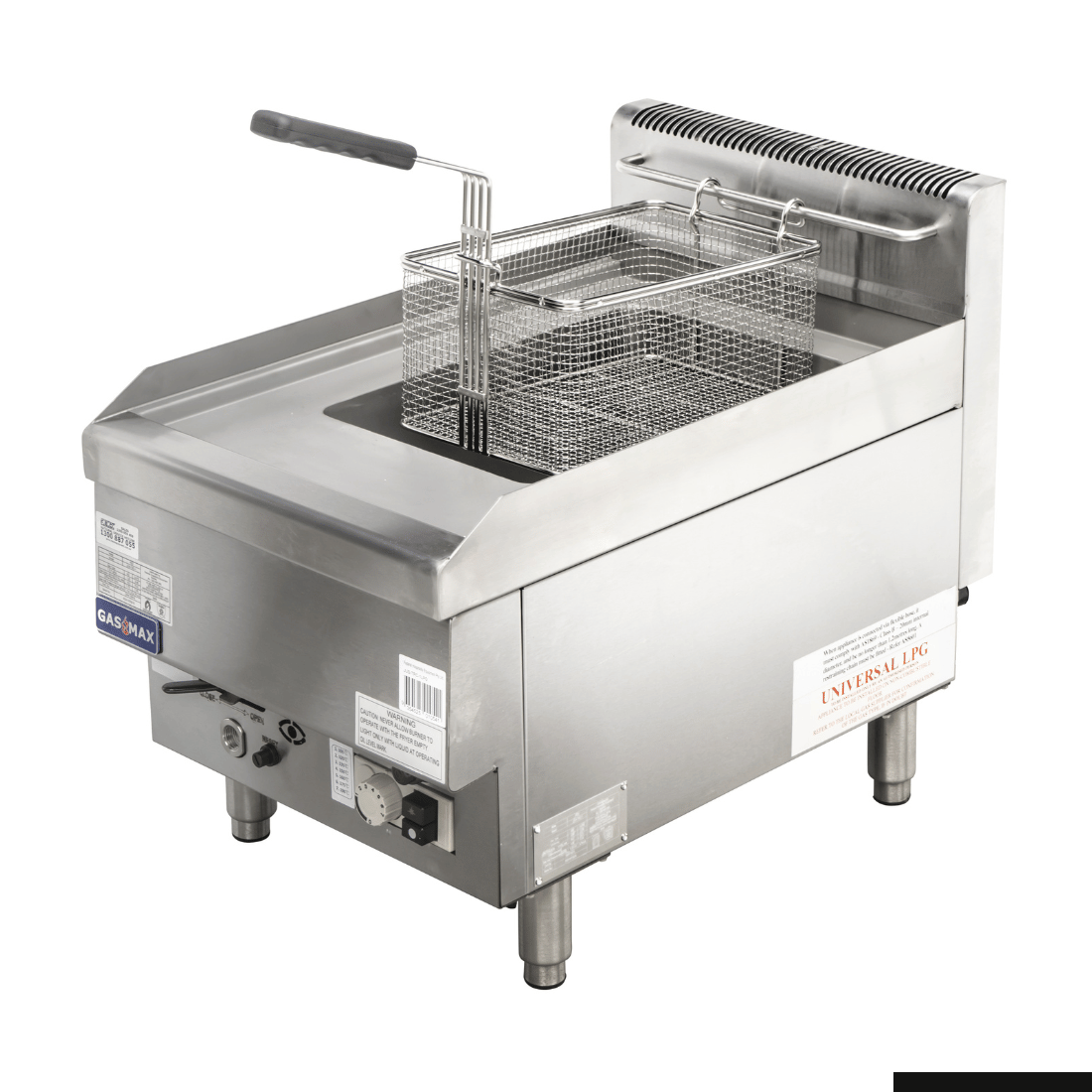 GasMAX Countertop 10l Natural Gas Fryer JUS-TRC-1