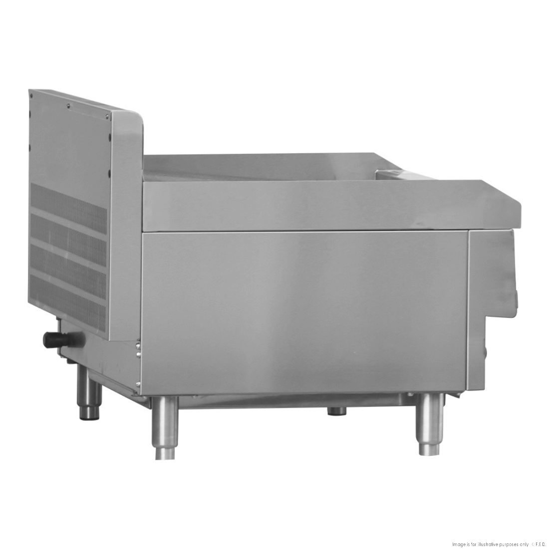 GASMAX Benchtop 2 Burner Chargrill JUS-TRH60E