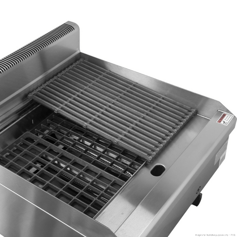 GASMAX Benchtop 2 Burner Chargrill JUS-TRH60E