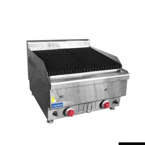 GasMax Benchtop 2 Burner Chargrill JUS-TRH60E