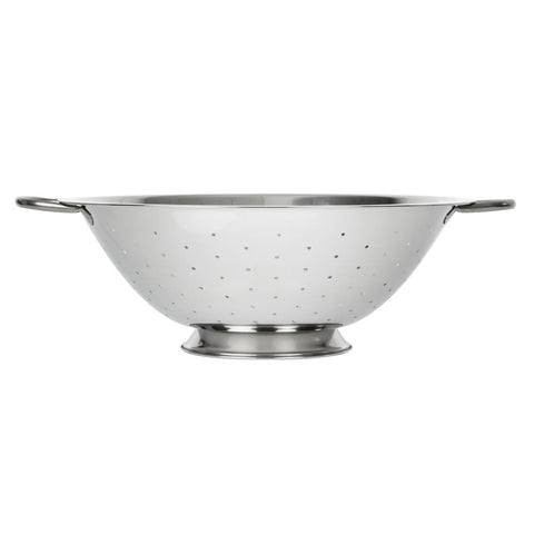 Vogue Stainless Steel Colander 355mm - K349