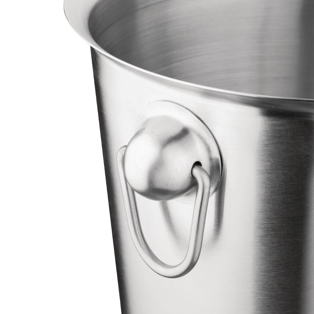 Olympia Brushed Stainless Steel Wine & Champagne Bucket - K406