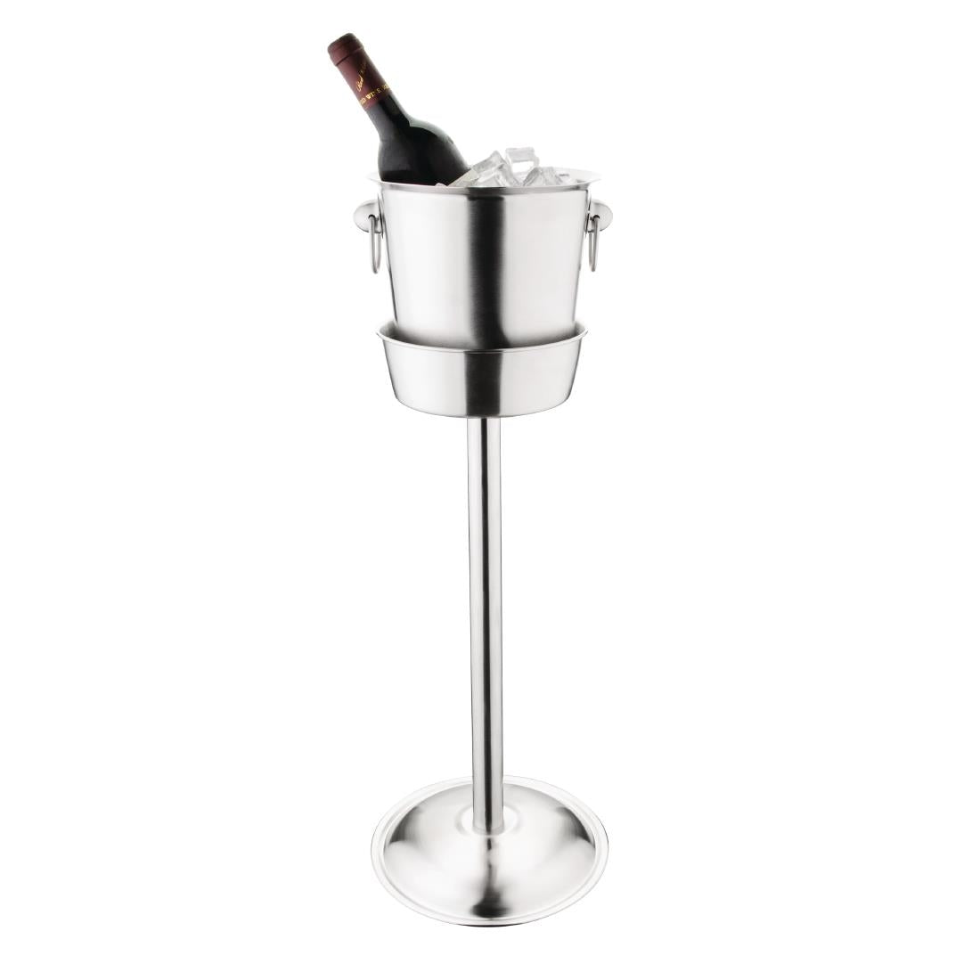 Olympia Brushed Stainless Steel Wine & Champagne Bucket - K406