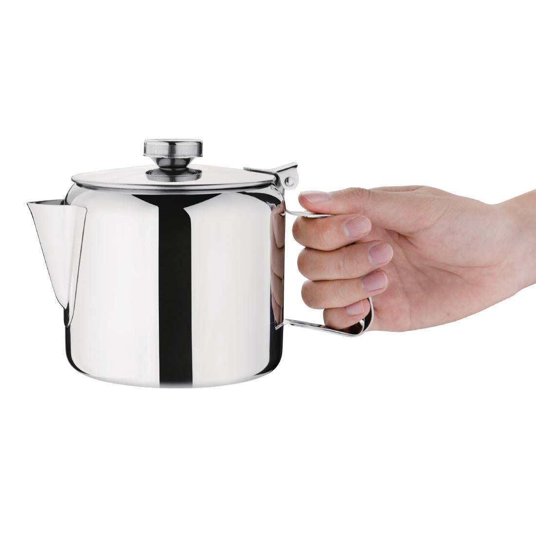 Olympia Concorde Tea Pot Stainless Steel 850ml - K679