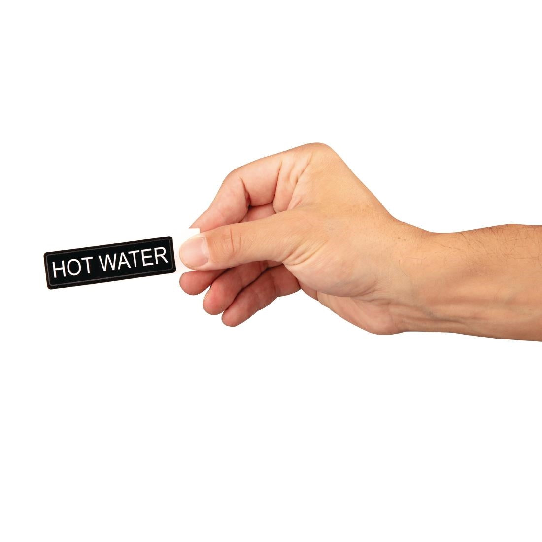 Olympia Airpot Hot Water Label - K705