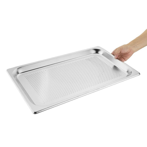 Vogue Perforated St/St - GN 1/1 25mm - K827-A