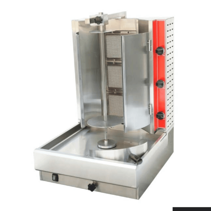 GasMax Semi-automatic 3 Burner LPG Kebab Machine – KB-3LPG