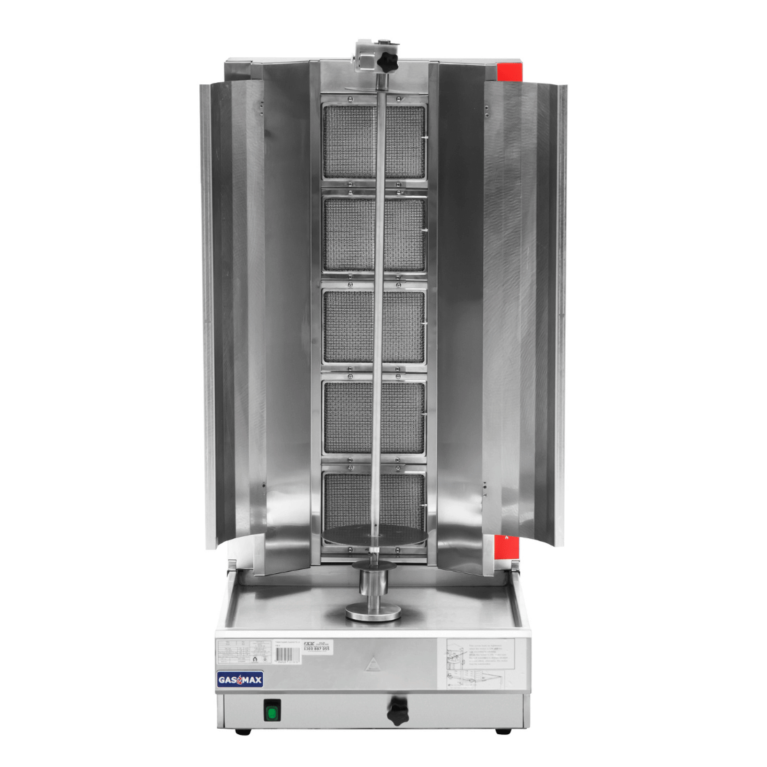 GasMax KB-5 Semi-automatic 5 Burner Kebab Machine - Natural Gas/LPG