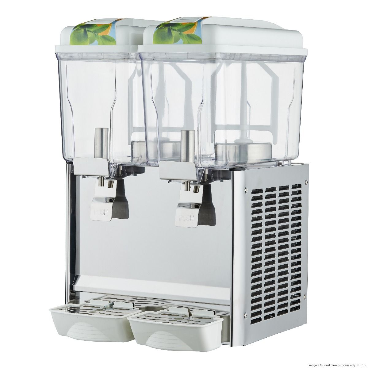 Benchstar Double Bowl Juice Dispenser